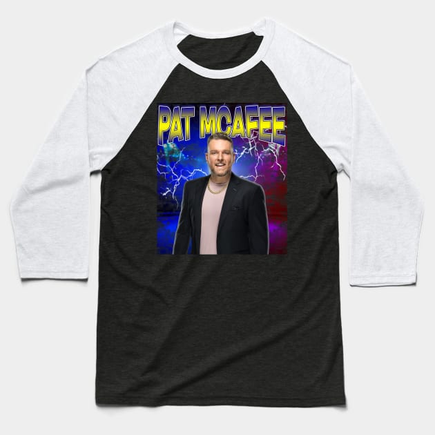 PAT MCAFEE Baseball T-Shirt by Rofi Art